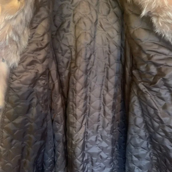 Luxurious Brown Fox Fur Coat